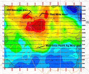 Large conductive anomaly at Dios Padre
