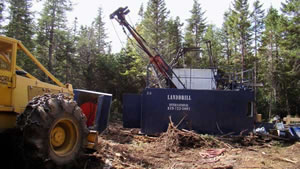 Drilling at Mooseland